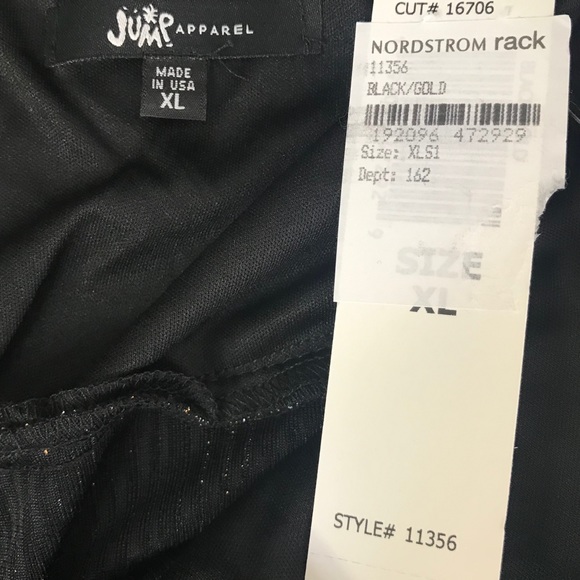 Jump Striped Metallic Knit Jumpsuit - Picture 6 of 7